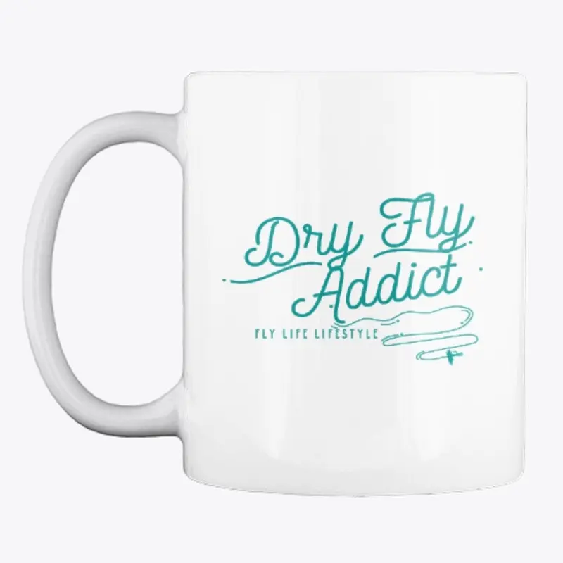 Dry Fly Addict Fly Fishing Graphic