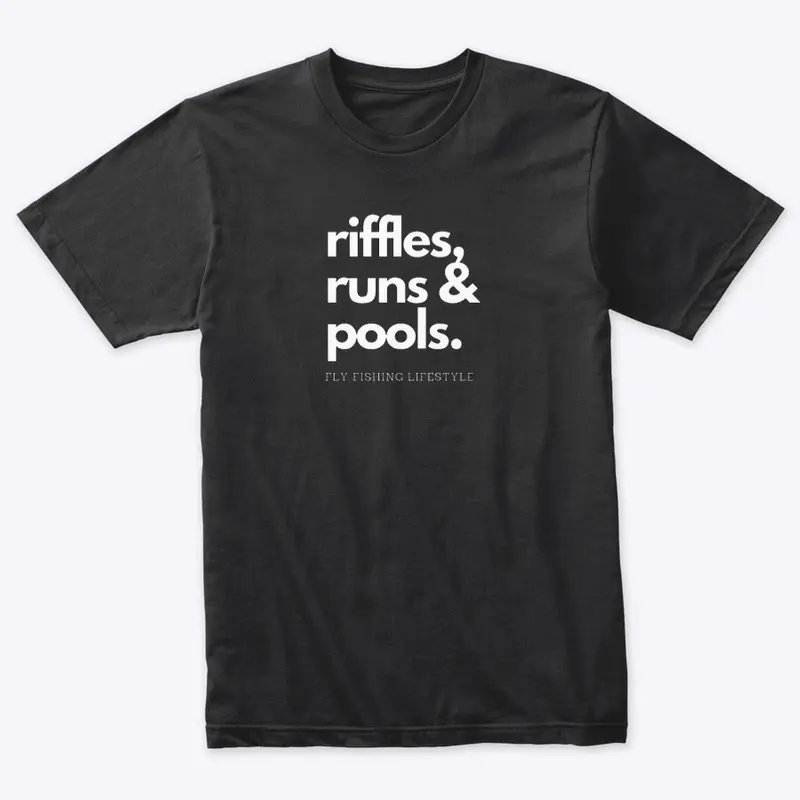 Riffles, Runs and Pools (White) 