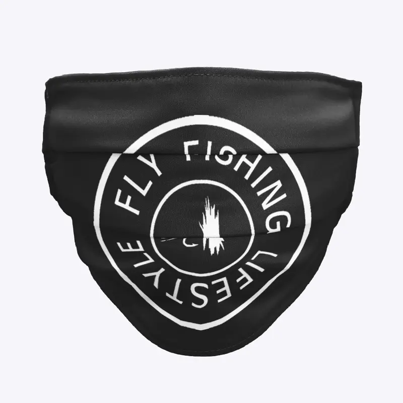 Fly Fishing Lifestyle Circle Patch Logo