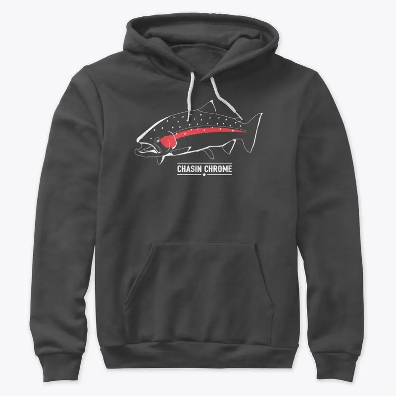 Chasin' Chrome Steelhead Fishing Graphic