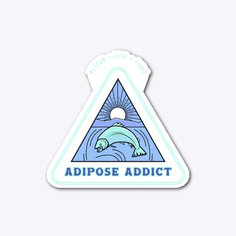 Adipose Addict Fly Fishing Graphic
